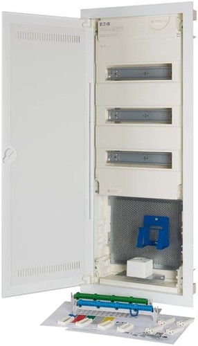 Eaton Hohlwand-Kleinverteiler 5-reihig, 36TE WIFI KLV-60HWP-W-HY36-F