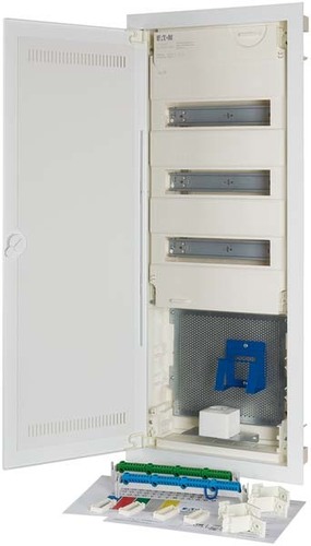 Eaton Unterputz-Kleinverteiler 5-reihig, 36TE WIFI KLV-60UPP-W-HY36-F