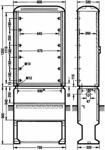 Pfisterer Komp. Kabelverteilerschrank 505 220-001