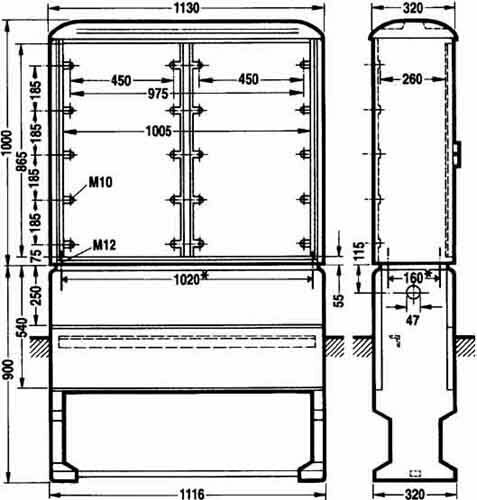 Pfisterer Komp. Kabelverteilerschrank 505 230-060