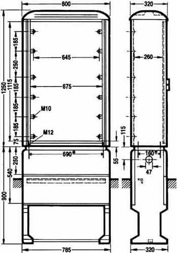 Pfisterer Komp. Kabelverteilerschrank 505 220-060