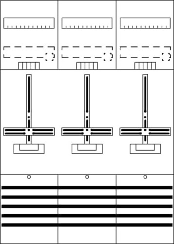 Striebel&John Zählerfeld 7RE 6Z vorverdrahtet DF37B3