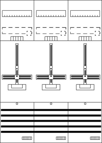 Striebel&John Zählerfeld 7RE 3Z vorverdrahtet DF37G3