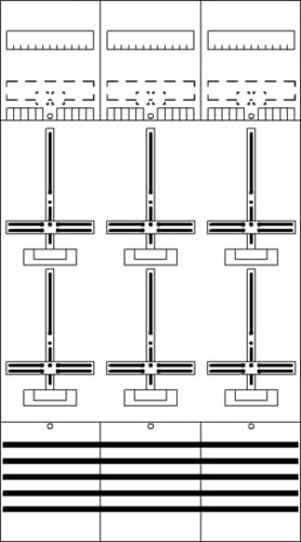 Striebel&John Zählerfeld 9RE 6Z vorverdrahtet DF39B6