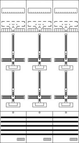 Striebel&John Zählerfeld 9RE 6Z vorverdrahtet DF39G6