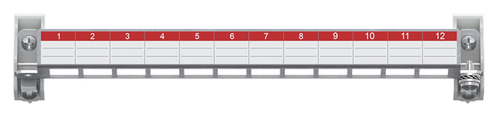 Striebel&John Patchpanel 12 Module E-Datoder Keystone ZEP12