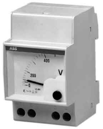 ABB Stotz S&J Analog-Voltmeter VLM 1/300