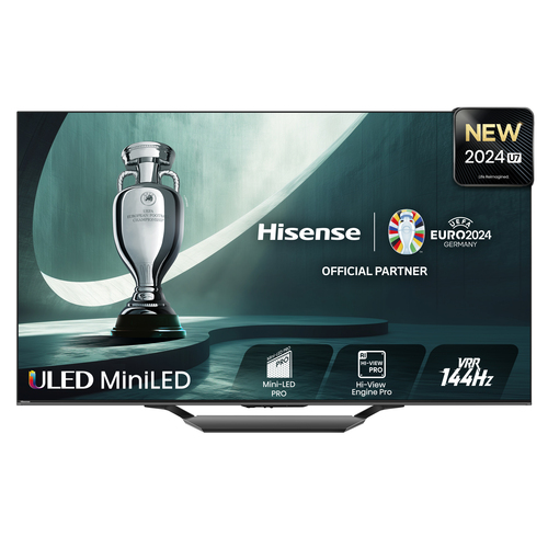 Hisense 4K HDR IQ ULED-TV 140cm,MiniLED 55U7NQ