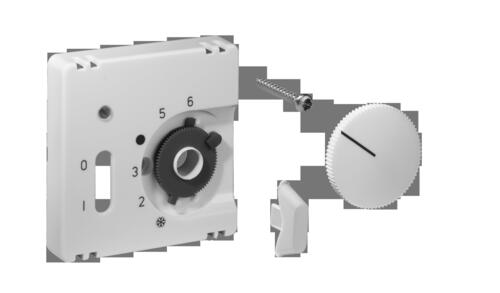 Alre-it Deckelset f. Raumtemperaturreg JZ-035.120