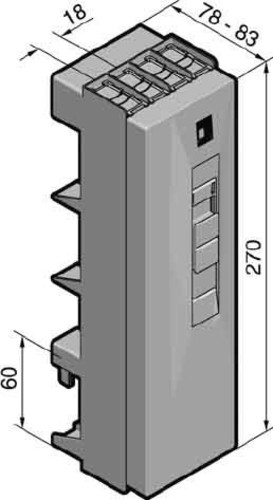 Rittal Anschlussadapter 125A,4pol. SV 9342.224