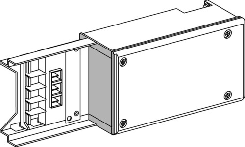 Schneider Electric Endeinspeisekasten 63A KNA63AB4