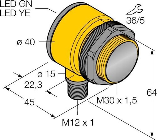 Turck Opto Sensor m. Polarisationsfil. T30SP6LPQ