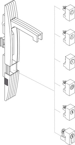 Schneider Electric Zylinderschloss NSYIN405E1