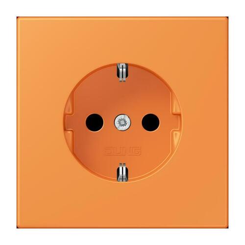 Jung SCHUKO Steckdose orange clair (32081) LC 1520 KI 225