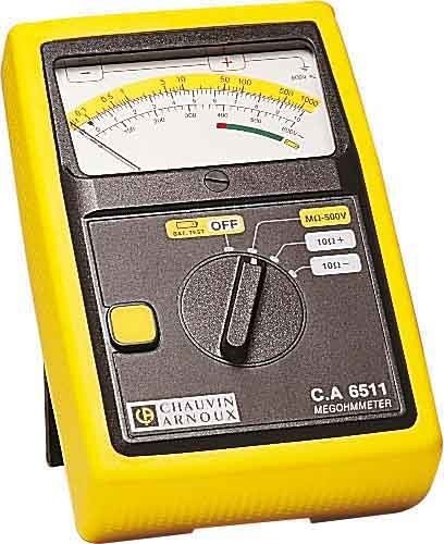 Chauvin Arnoux Megohmmeter C.A 6511