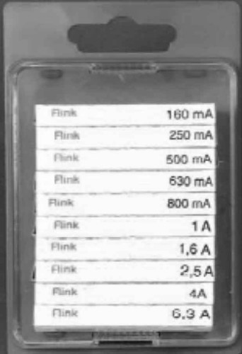 Eska Sicherungssortiment M 5x20mm, 100St. 121.800