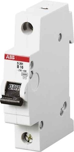 ABB Stotz S&J Sicherungsautomat 10kA 0,5A C 1p S201M-C0,5