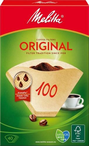 Melitta SDA Filtertüten 100/40 naturbr(VE40)