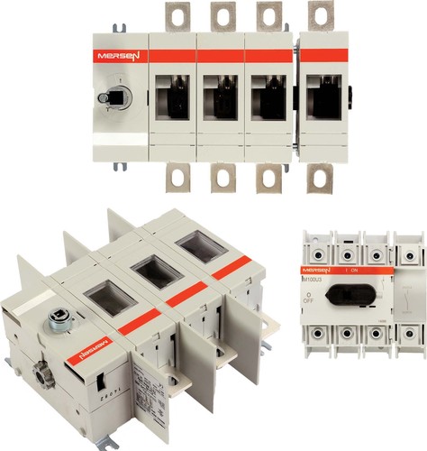 Mersen Lasttrennschalter 25A 3-polig Frontbe. M253