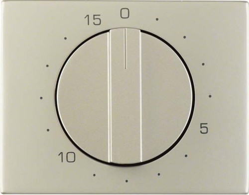 Berker Zentralstück edelstahl f.mech.Zeitschaltuhr 16347104