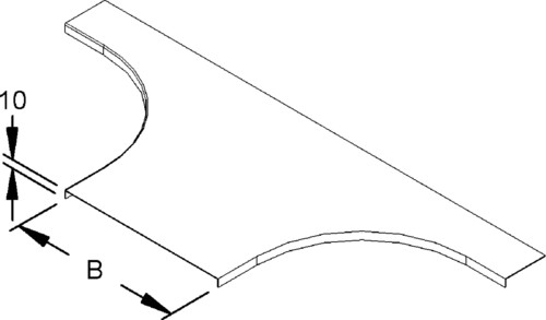 Rico Abdeckung für Anbau-T-Stück 15W12-300-T