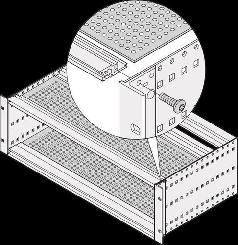 Schroff Abdeckblech 84TE 220T 24561052 (VE2)