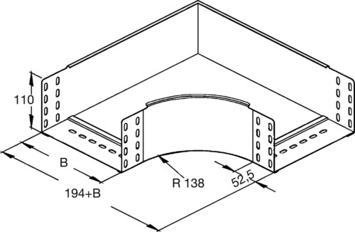 Rico Bogen 200x100mm 153W3-200-B