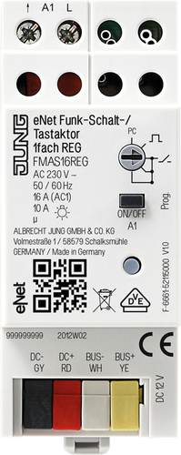 Jung Funk-Aktor 1-kanalig, REG FM AS 16 REG