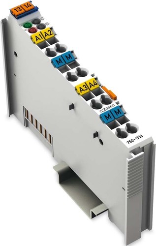 WAGO GmbH & Co. KG Analog Ausgangsklemme 4AO 0-10VDC 750-559