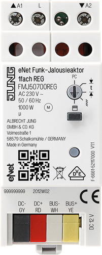 Jung Funk-Jalousie-Aktor REG FM J 50700 REG