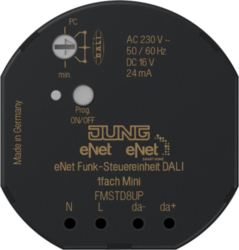 Jung Funk-Steuereinheit DALI FM STD 8 UP