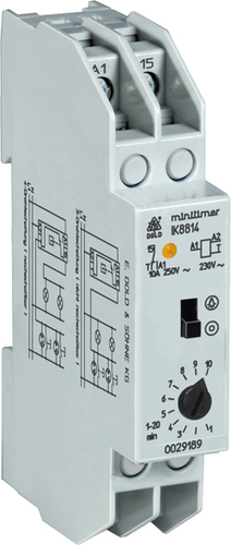 Dold&Söhne Beleuchtungszeitschalter AC50/60HZ 230V 3-60M IK8814.41 #0029190