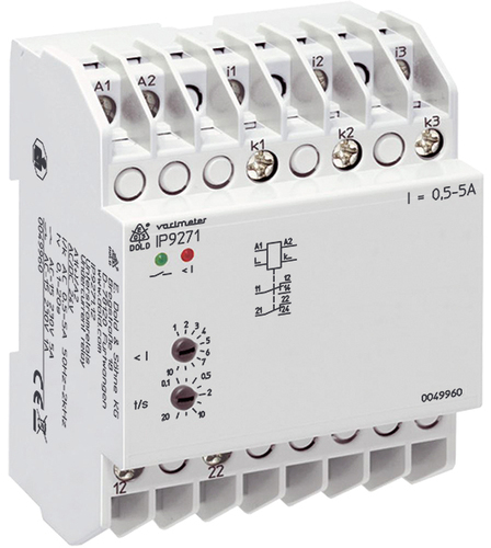 Dold&Söhne Unterstromrelais AC220-240V 0,5-5A IP9271.12 #0049961