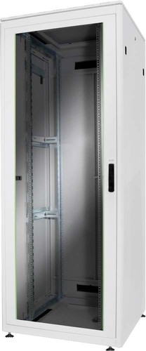 DIGITUS Schrank 42HE 205,3x80x80cm RAL 7035 Glastür DN-19 42U-8/8-1