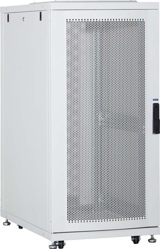 DIGITUS Servers. 26HE 126x60x100cm RAL 7035 perf.Tür DN-19 SRV-26U-1