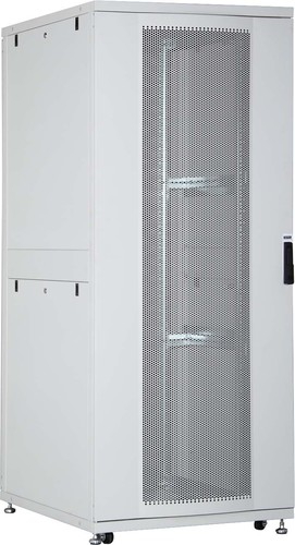 DIGITUS Servers. 42HE 197x80x100cm RAL 7035 perf.Tür DN-19 SRV-42U-8-N-1