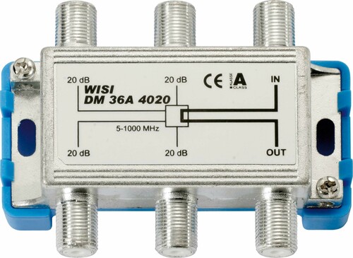 Wisi Abzweiger 4-fach 5-1000MHz, 20dB DM36A4020