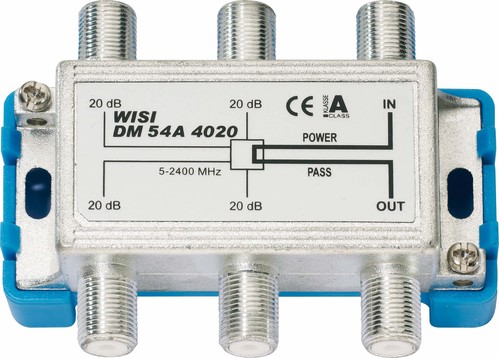 Wisi Abzweiger 4-fach 5-2400MHz, 20dB DM54A4020