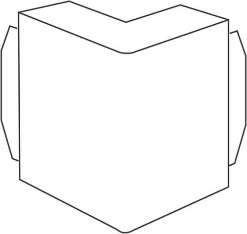 HKL Außeneck reinweiß A4090.3