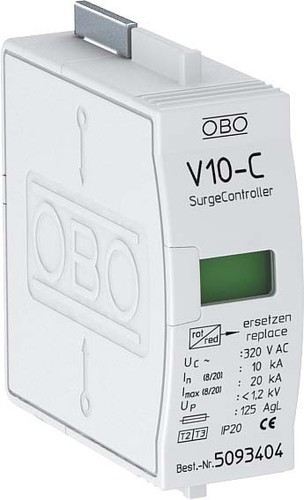 OBO Bettermann Vertr SurgeController V10 Oberteil 280V V10-C 0-280