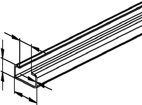 Niedax Ankerschiene 2970/200 FL