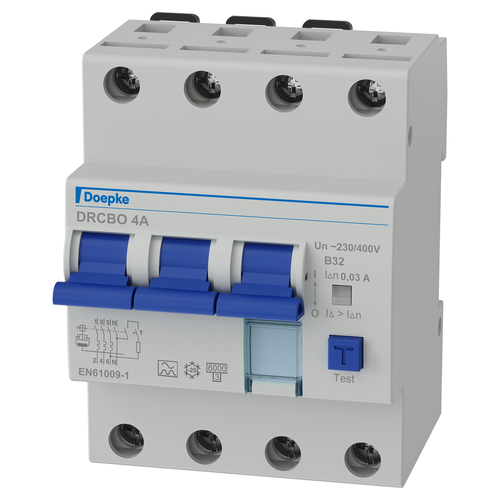 Doepke FI-/LS-Kombination 32 A, 0.03 A DRCBO4B32/0,03/3N-A