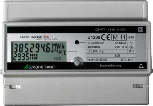 Gossen Metrawatt Blindenergiezähler mit MID-Zulassung U1289-V011