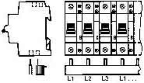 ABB Stotz S&J Phasenschiene PS3/24H