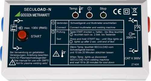 Gossen Metrawatt Prüfadapter nach EN 60974 SECULOAD - N