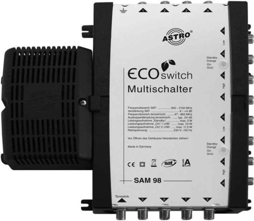 Astro Strobel Multischalter mit Netzteil SAM 98 Ecoswitch