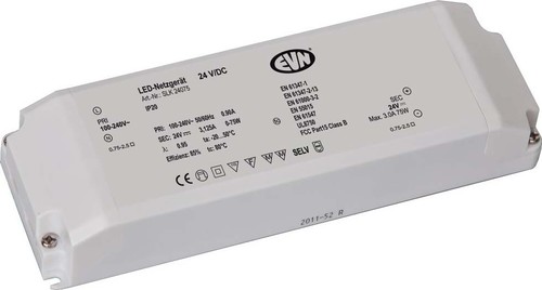 EVN Lichttechnik LED-Netzgerät 24VDC 1-75 Watt SLK 240 75