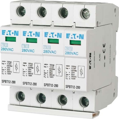Eaton Überspannungsableiter TN-S-Set, 4p SPBT12-280/4