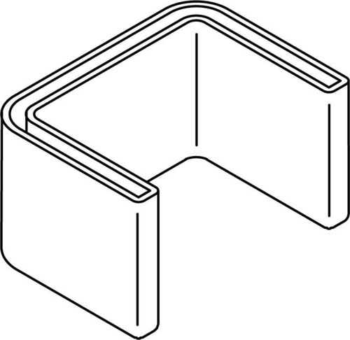 Rico Schutzkappe f. U-Stiele Kunststoff, gelb 15J8-U60