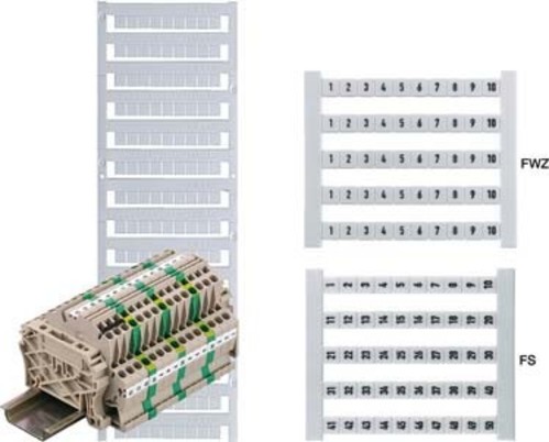 Weidmüller Klemmenmarkierer dekafix DEK 5 FWZ 2,4,6-20